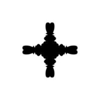 Add button. Add icon. Simple style Christian religion holiday poster background symbol. Cross brand logo design element. Cross t-shirt printing. vector for sticker.