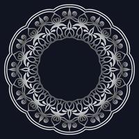 Decorative elements luxury ornament pattern gradient mandala design vector