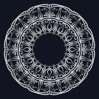 Decorative elements luxury ornament pattern gradient mandala design vector