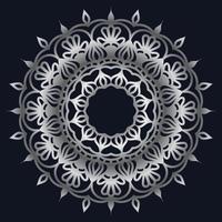 Decorative elements luxury ornament pattern gradient mandala design vector