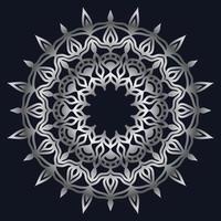 Decorative elements luxury ornament pattern gradient mandala design vector