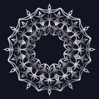Decorative elements luxury ornament pattern gradient mandala design vector