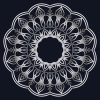 Decorative elements luxury ornament pattern gradient mandala design vector