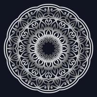 Decorative elements luxury ornament pattern gradient mandala design vector