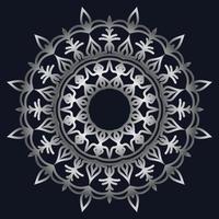 Decorative elements luxury ornament pattern gradient mandala design vector