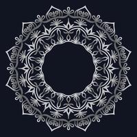 Decorative elements luxury ornament pattern gradient mandala design vector