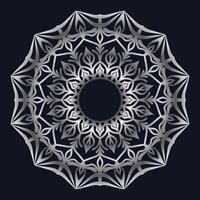 Decorative elements luxury ornament pattern gradient mandala design vector