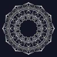 Decorative elements luxury ornament pattern gradient mandala design vector