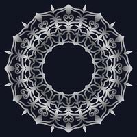 Decorative elements luxury ornament pattern gradient mandala design vector