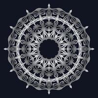 Decorative elements luxury ornament pattern gradient mandala design vector