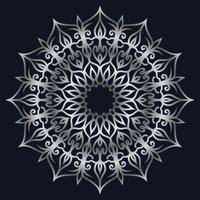 Decorative elements luxury ornament pattern gradient mandala design vector