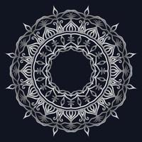 Decorative elements luxury ornament pattern gradient mandala design vector