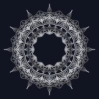 Decorative elements luxury ornament pattern gradient mandala design vector