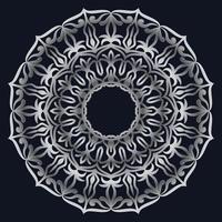Decorative elements luxury ornament pattern gradient mandala design vector