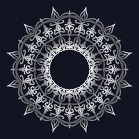 Decorative elements luxury ornament pattern gradient mandala design vector
