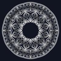 Decorative elements luxury ornament pattern gradient mandala design vector