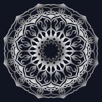 Decorative elements luxury ornament pattern gradient mandala design vector