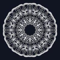 Decorative elements luxury ornament pattern gradient mandala design vector