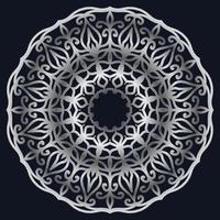 Decorative elements luxury ornament pattern gradient mandala design vector