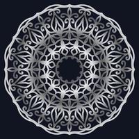 Decorative elements luxury ornament pattern gradient mandala design vector