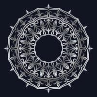 Decorative elements luxury ornament pattern gradient mandala design vector