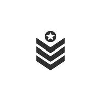 Army millitary icon vector illustration