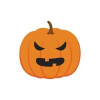 Halloween pumpkin illustration vector