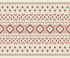 Tribal aztec colorful seamless ethnic pattern background vector