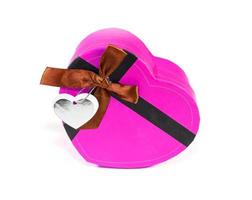 Pink Heart-shaped box