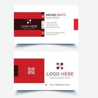 Modern Business Card Template Design vector