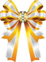 Ribbon bow element png