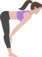 exercício de treino de mulher png