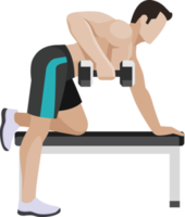 man workout exercise png