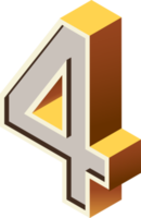 numero alfabeti font png