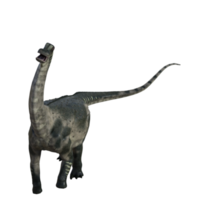 dinossauro antarctossauro isolado renderização 3d png