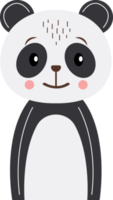 personagem de desenho animado de panda png