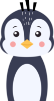 personagem de desenho animado de pinguim png