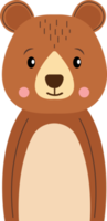 Bear cartoon character png