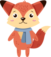 Fox cartoon characters with clothes png