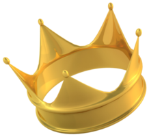 3D crown for queen and king png