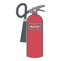 extintor de incendios supresión equipo de seguridad prevención de accidentes png