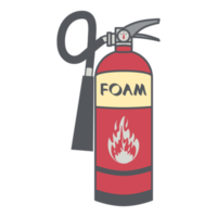 Fire Extinguisher Suppression Safety Equipment Accident Prevention png