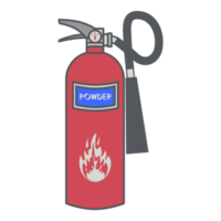extintor de incêndio supressão equipamentos de segurança prevenção de acidentes png