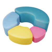 doughnut chart transparent background png