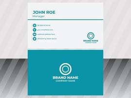 Business Card  Design Template vector