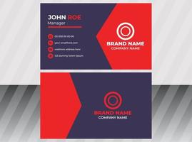 Business Card  Design Template vector