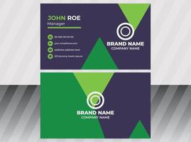 Business Card  Design Template vector