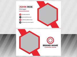 Business Card  Design Template vector