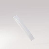 3d sugar stick on a grey background. Vector illustration.