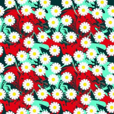 Seamless Pattern With Floral Motifs able to print for cloths, tablecloths, blanket, shirts, dresses, posters, papers.